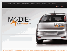 Tablet Screenshot of madie-autolocation.ch